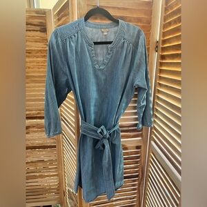 Falls Creek Denim Shirt Dress